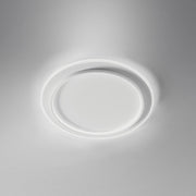 Plafoniera LED Dharma P/G Gealuce 49W 3300lm 3000K Luce Calda, Montatura Alluminio Bianco e Diffusore Metacrilato Opale, IP20 - Gealuce