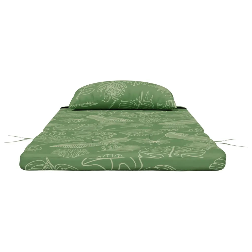 Cuscini Sedia Adirondack 2 pz Motivo a Foglie in Tessuto Oxford 361849
