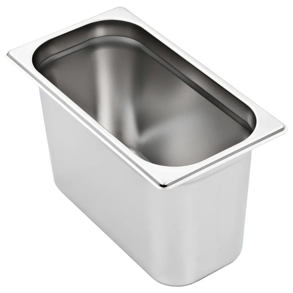 Contenitori Gastronorm 4 pz GN 1/3 200 mm in Acciaio Inox 50897