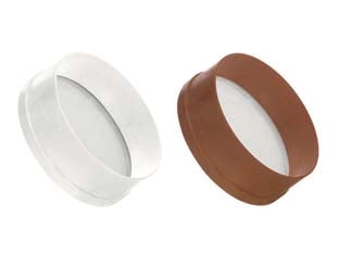 SETACCIO CIRCOLARE RETE FINE  ø cm. 30  colore finto legno    COSMOPLAST