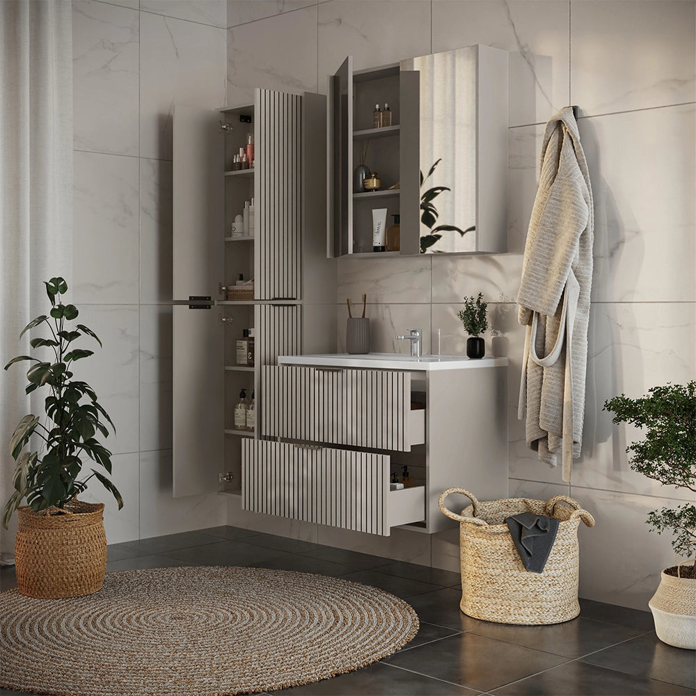Vicco Set di mobili da bagno Cachemire 4 parti