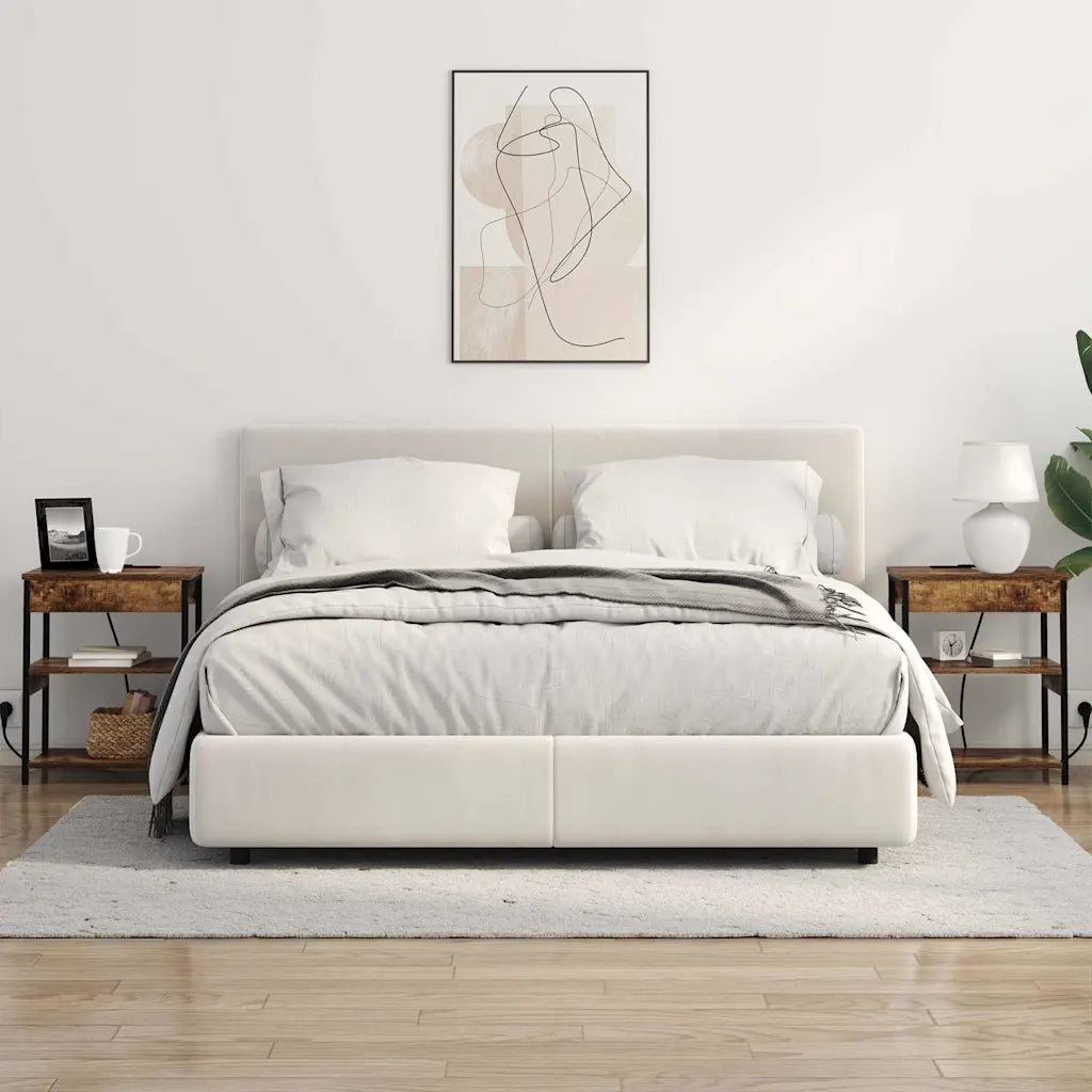 Armadio da Notte Rovere fumé 41 x 31 x 51 cm Legno multistrato 859539