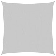 Vela Parasole | Telo Ombra | Vela da ombra Grigio Chiaro 4x4 m 100% Poliestere Oxford