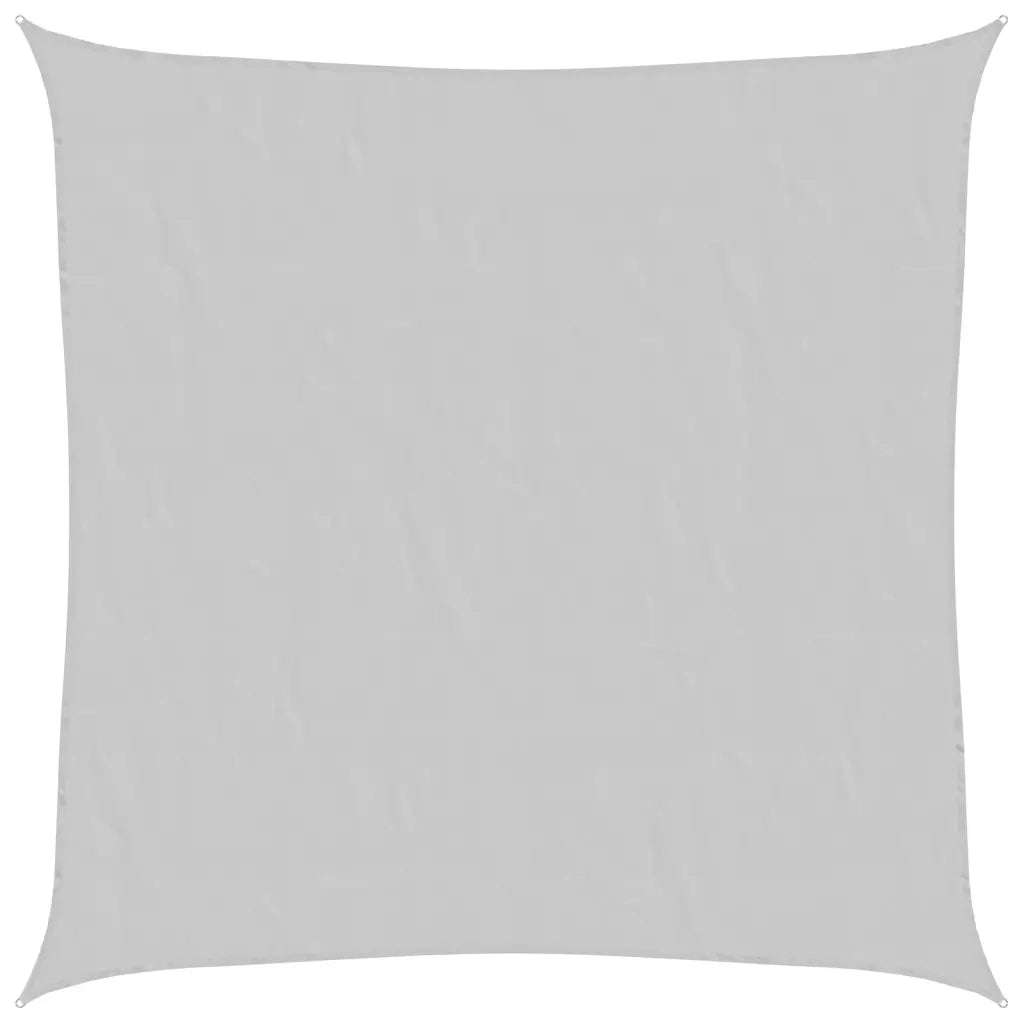 Vela Parasole | Telo Ombra | Vela da ombra Grigio Chiaro 4x4 m 100% Poliestere Oxford
