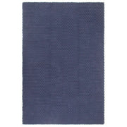Tappeto Rettangolare Blu Marino 160x230 cm in Cotone cod mxl 58294