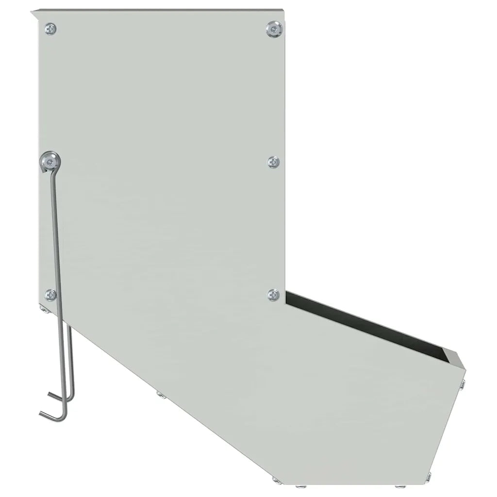 Mangiatore per conigli Argento 17,5 x 26 x 28,5 cm CFW6980073