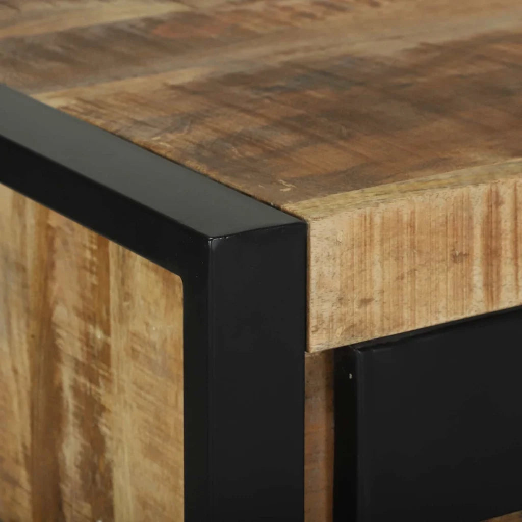 Tavolino Marrone 40 x 40 x 80 cm Legno di mango massello 4015987