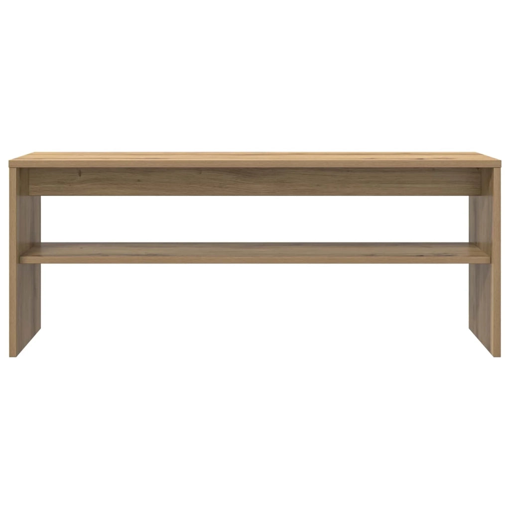 Mobile TV rettangolare moderno con ripiani 100 x 30 x 40 cm in legno di rovere ingegnerizzato fatto a mano 02_0058384
