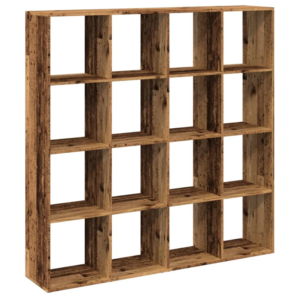 Libreria Legno Antico 137,5x29x137,5 cm in Legno Multistrato 3310296