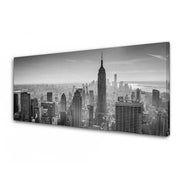 Quadro Moderno su Tela per Soggiorno e Camera da Letto 40x120 cm - Stampa Professionale su Telaio in Legno con Gancio Integrato - Dipinto Panoramico Decorativo da Parete. ASS6-DIS1