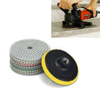 10PZ Disco 100mm per lucidatura lucidatura levigatura marmo granito Art. 07353