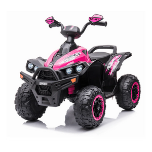 Quad Elettrico per Bambini Quad Medio Sport 12V-Rosa