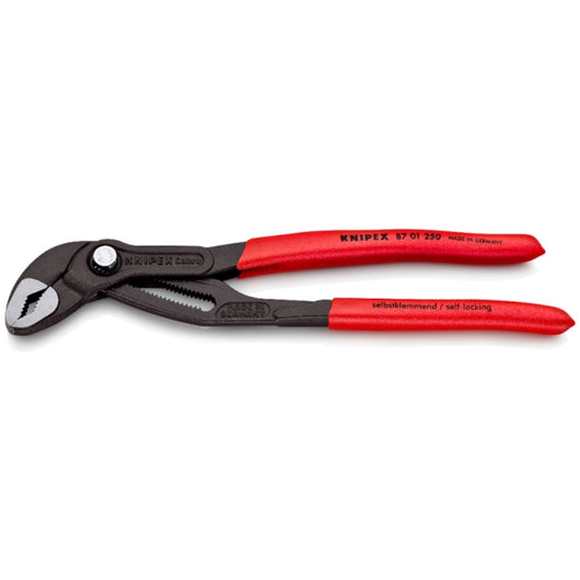 Pinza Regolabile per Tubi e Dadi KNIPEX COBRA 250 mm di Nuova Generazione
