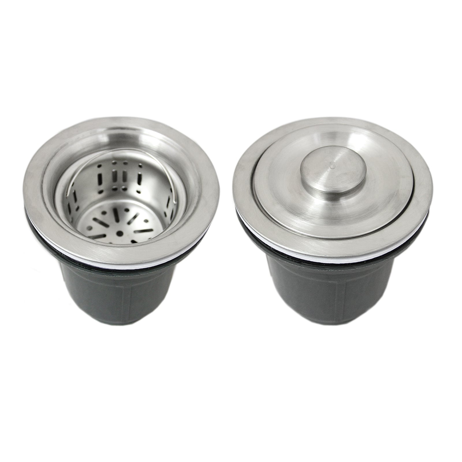 Lavello Singolo Acciaio Inox Sottotop Sottopiano Integrato Satinato Vasca 60x45