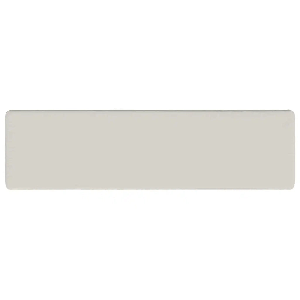 Cuscino per Panchina a 1 Pezzo VUGHT 100% Poliestere Bianco 951406