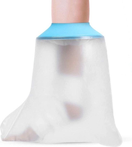 Gips protezione impermeabile per docce singole - Impermeabilizzazione piscine - Gesso impermeabile per ferite - Protezione gesso - Mantiene il gesso asciutto per fratture piede dita ferite - Adatto per donne - Uomini - Adulti (31cm)