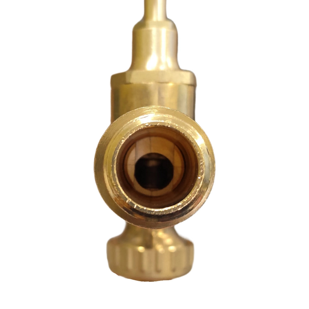 Rubinetto portagomma ottone lucido 3/4 pollice erogazione giardino esterno