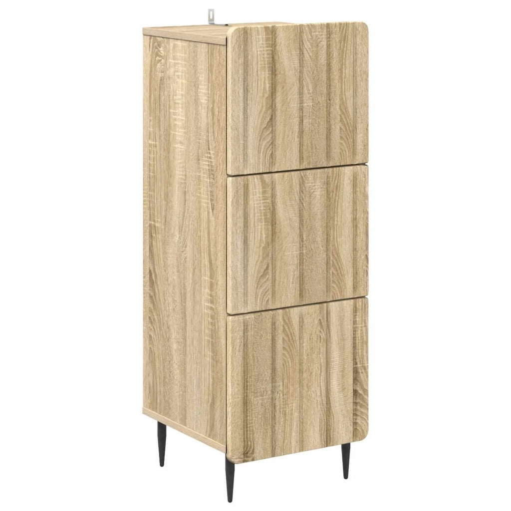 Mobile con Cassetti Rovere Sonoma 33 x 34,5 x 92 cm 894387