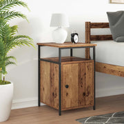 Armadio da Notte con cassetto Legno antico Legno multistrato 879501