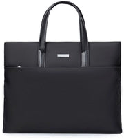 Borsa uomo grande capacità borsa computer borsa da spalla borsa da braccio, nero