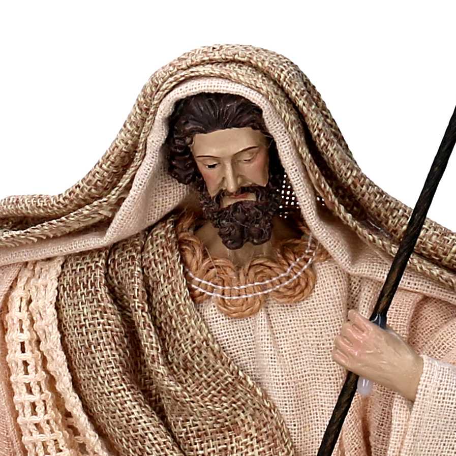 Natività tessuto beige cm xh30,5