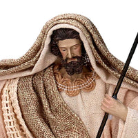 Natività tessuto beige cm xh30,5