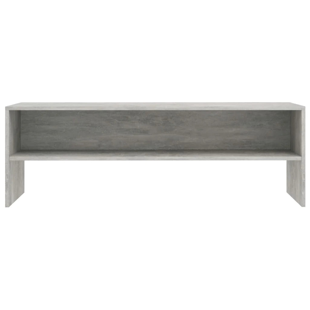 Mobile TV multimediale mensola TV credenza TV sala da pranzo soggiorno camera da letto 120 x 40 x 40 cm legno ingegnerizzato grigio 02_0025869
