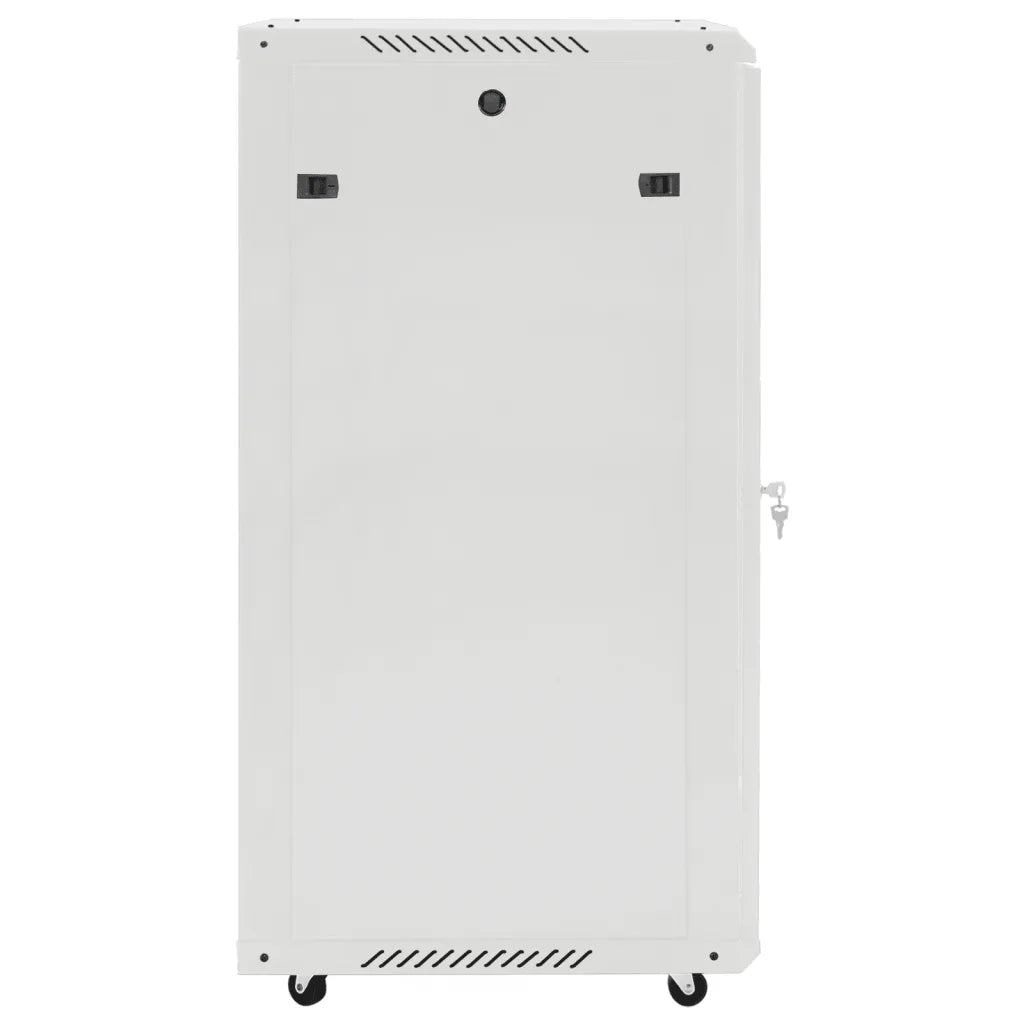 Armadietto di Rete 22U con Ruote Girevoli 19" IP20 60x60x120 cm 30269