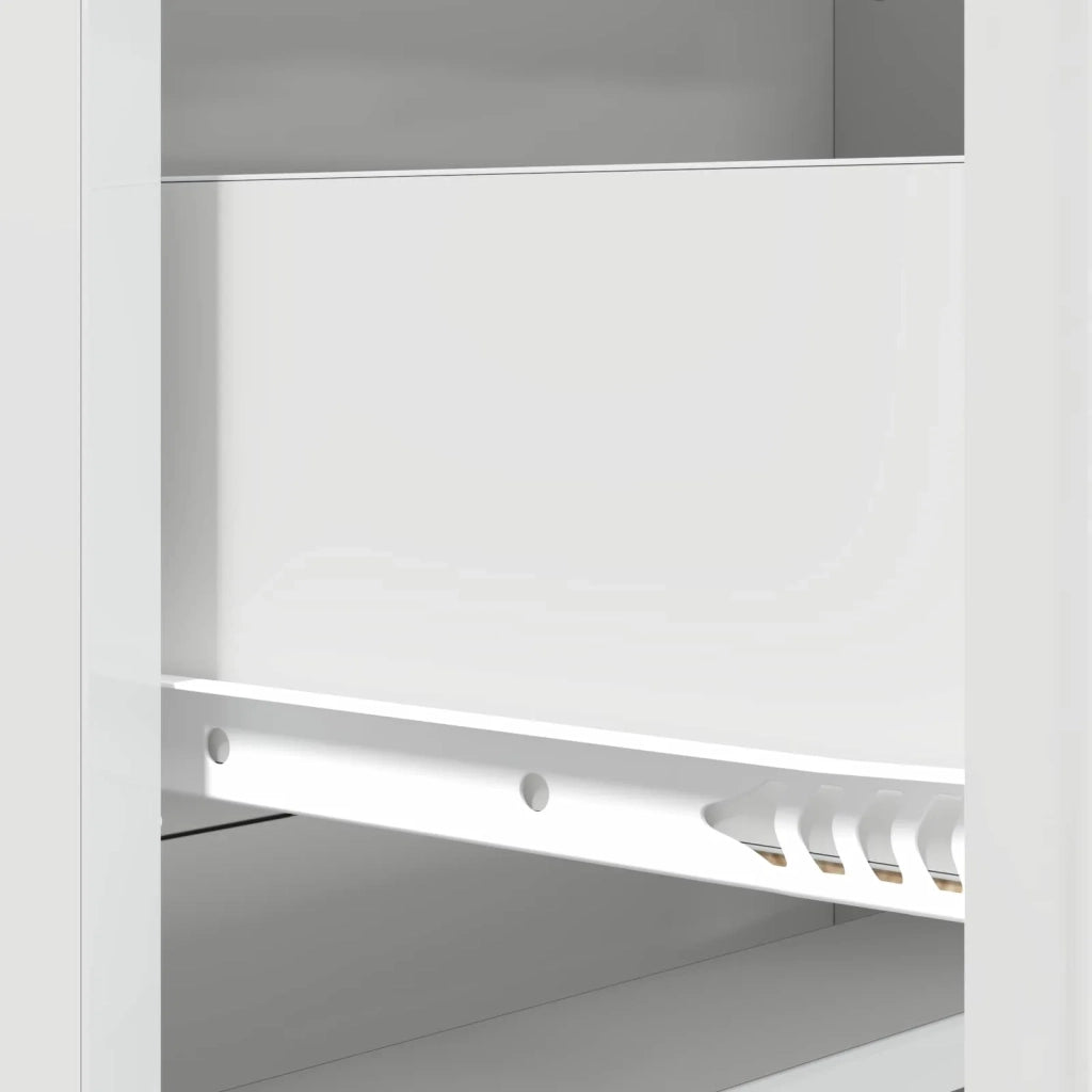 Mobile con Cassetti Bianco Lucido 66 x 34,5 x 92 cm