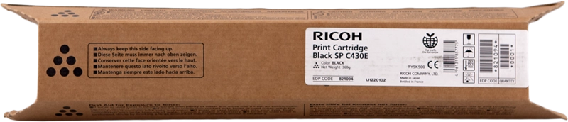 Ricoh 821094 cartuccia toner 1 pz Originale Nero