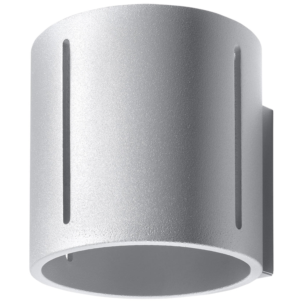Applique Ramona grigio alluminio G9 Pure Lume PU.0354