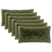 Cuscino con cuscino HEERLEN 6 pz Verde Fleece PV 925494