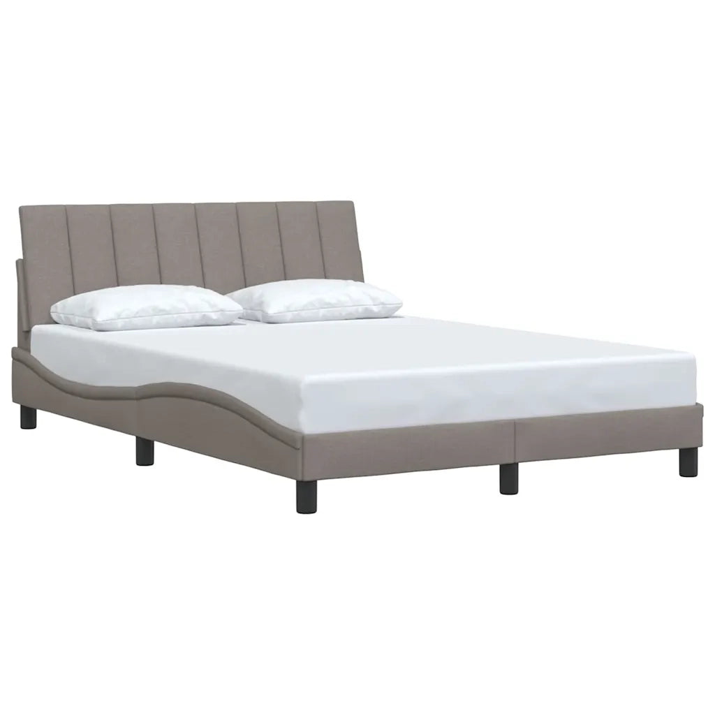 Giroletto senza Materasso Hanko Tortora 140x200 cm in Tessuto 3310395