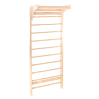 Toboli Spalliera svedese legno 220 cm max 150 kg Scala per ginnastica bambini adulti