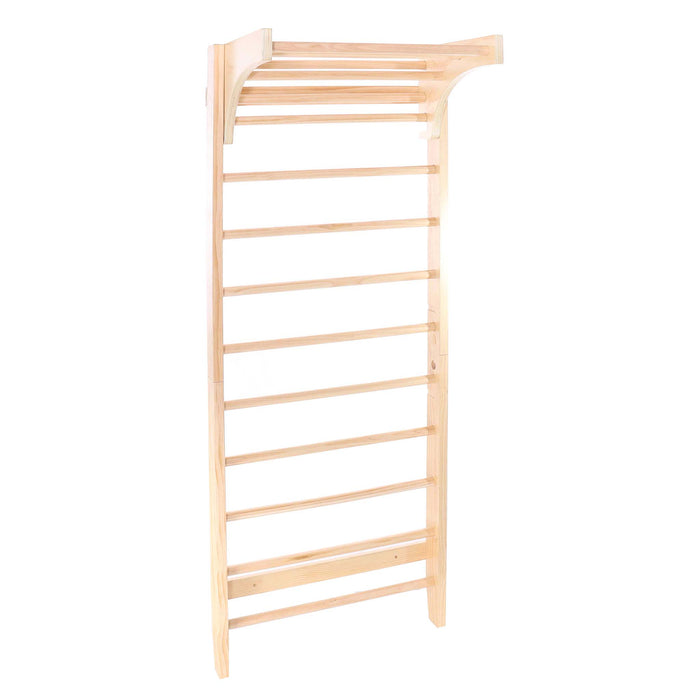 Toboli Spalliera svedese legno 220 cm max 150 kg Scala per ginnastica bambini adulti