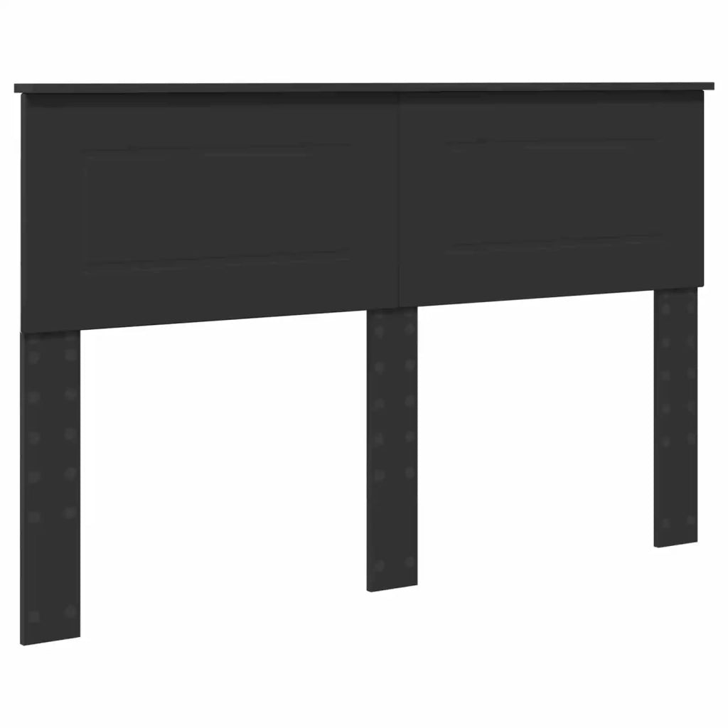 Struttura del letto Nero 140 x 200 cm Legno Ingegnerizzato