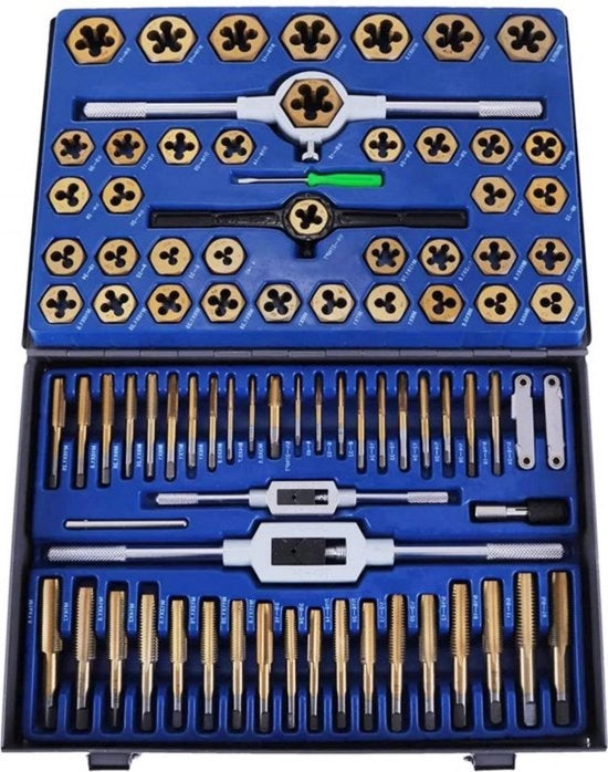 Set di punteria e matriusse - 86 pezzi - Acciaio Tungsteno Acciaio di Titanio