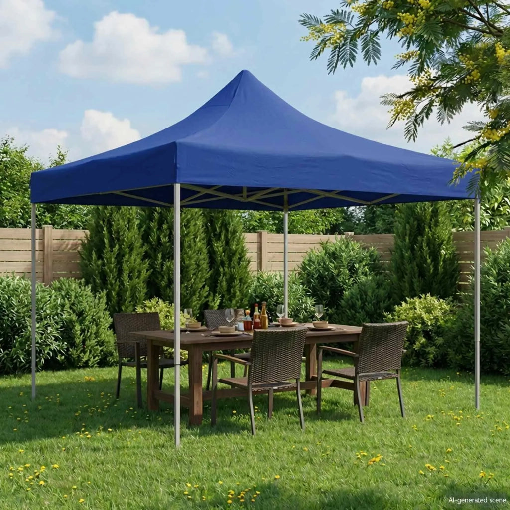 Tenda Party Blu 291 x 291 x 315 cm Tessuto Oxford 42023542