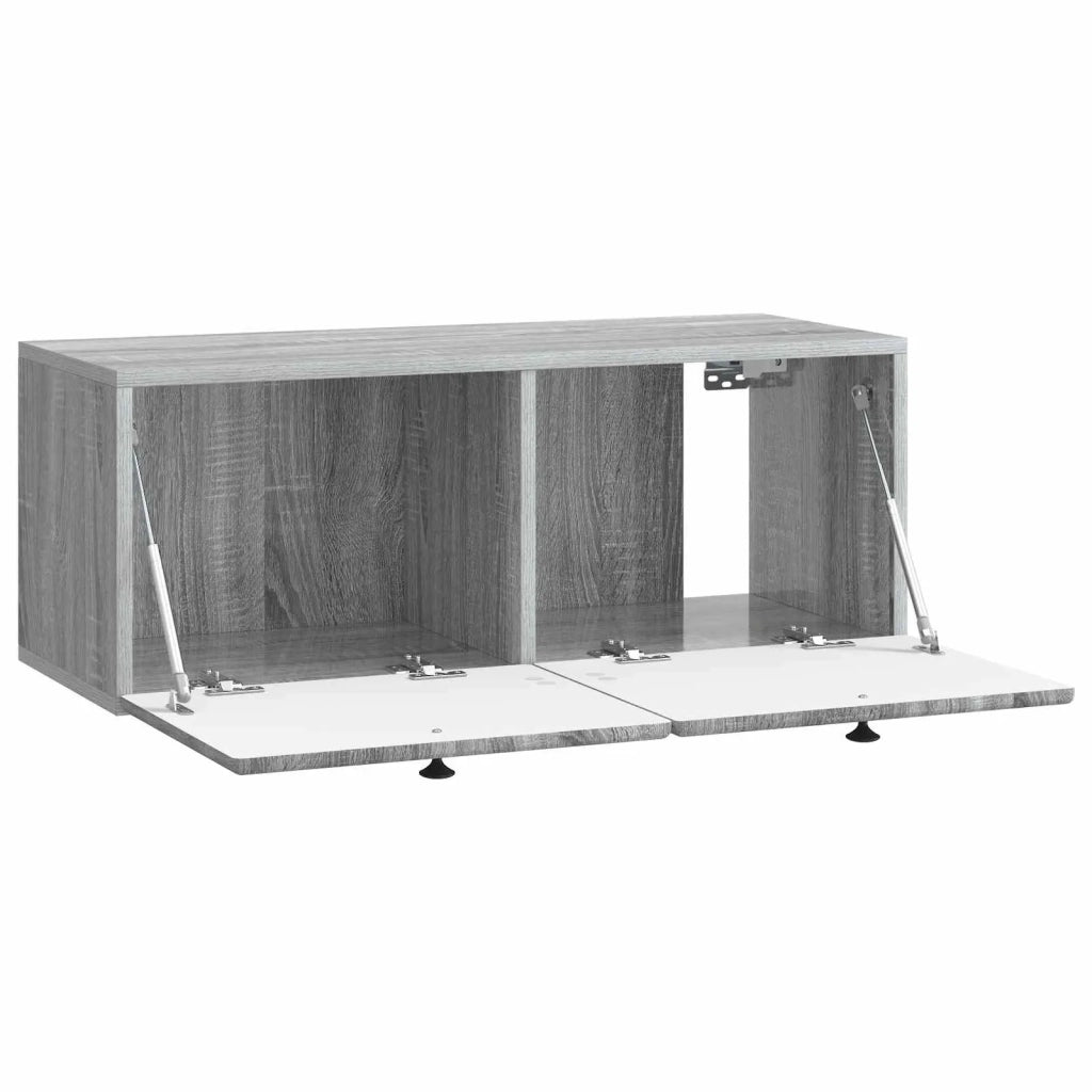 Mobile Porta TV da Muro 78,5 x 31 x 30 cm Sonoma grigio 899231