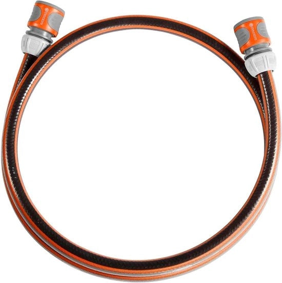 Serpentino flessibile per giardino Comfort FLEX con connettore 13 mm 1 2 15 m - Adattatore serpentina per carrello - Serpentini di alta qualità - Connettori rapidi - Fusto a vite - Pressione massima 25 bar - 18040-20 - Dimensioni: 20 x 20 x 30 cm