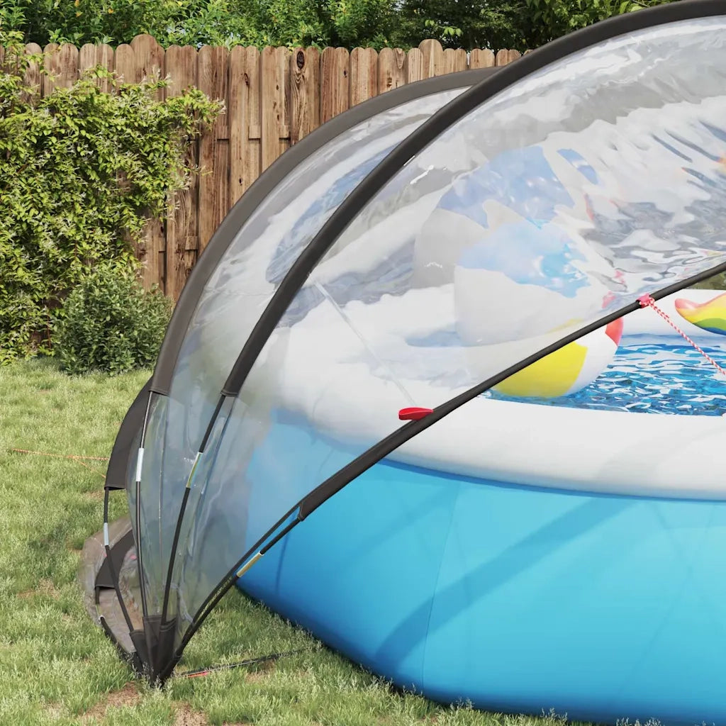 Dome Piscina 405 x 405 x 192 cm PVC Trasparente 42001109