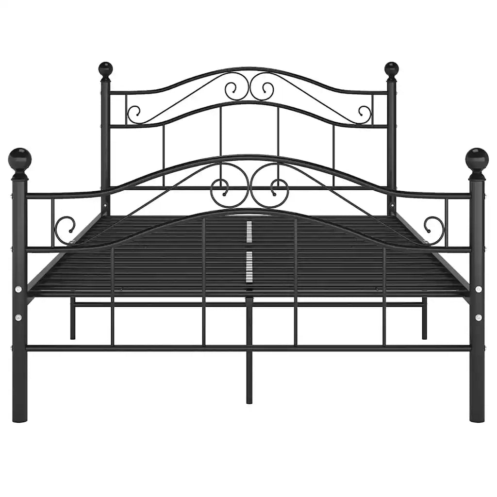 Giroletto Nero in Metallo 120x200 cm 324994