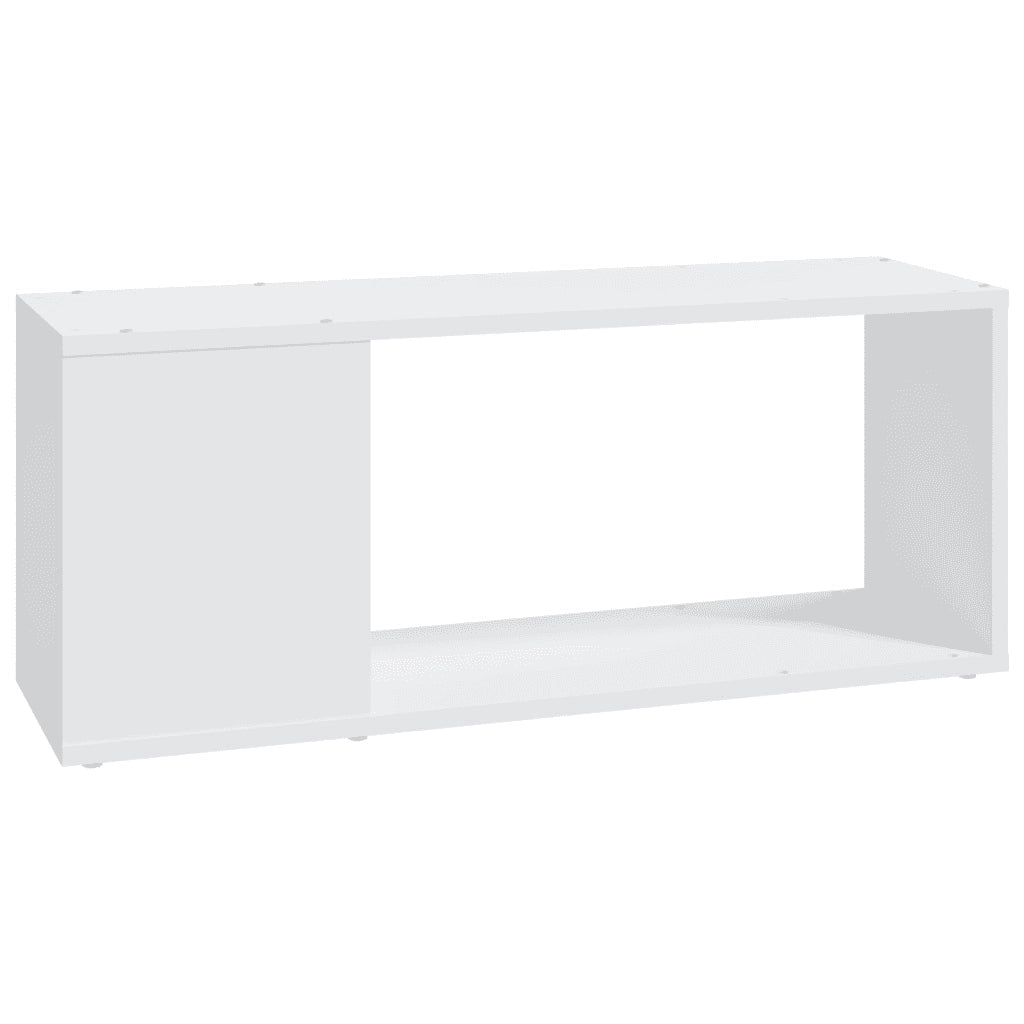 Mobile TV | Armadietto TV | Mobile Porta TV Bianco 80x24x32 cm in Legno Multistrato