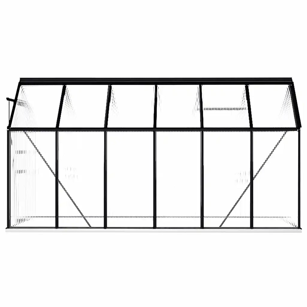 Serra con Telaio Base in Alluminio Antracite 7,03 mÂ² cod mxl 52268