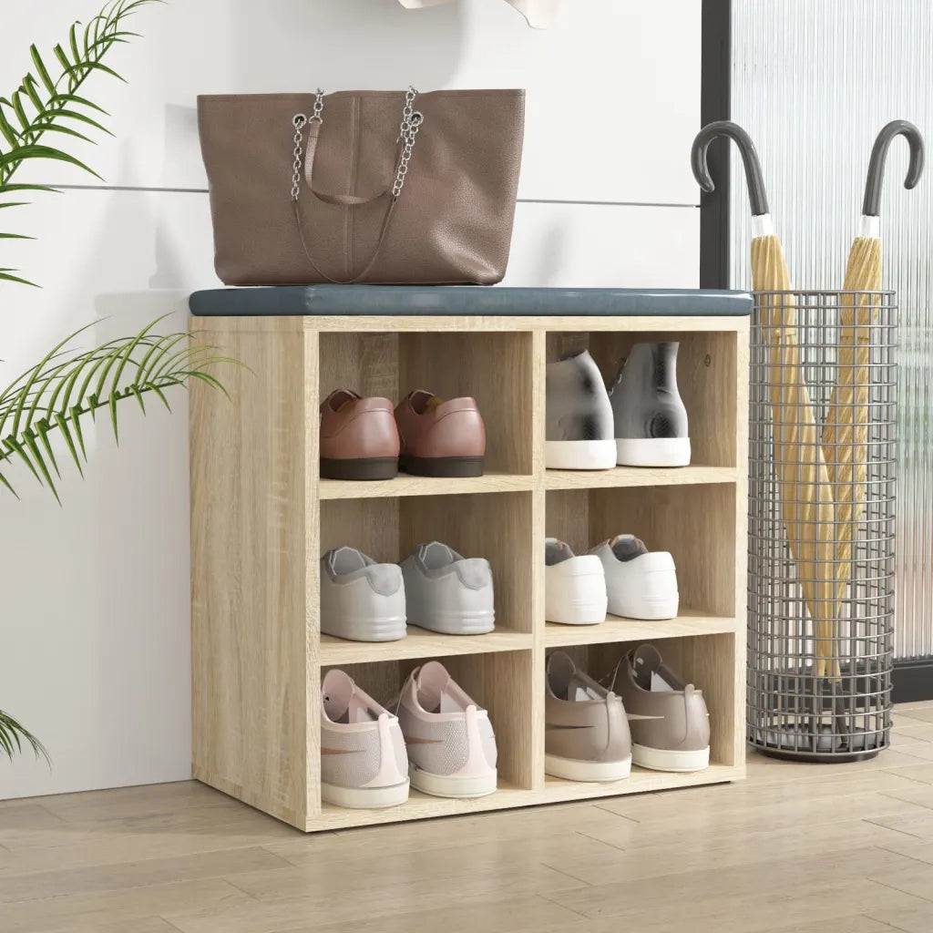 Scarpiera | Mobile per scarpe Rovere Sonoma 52,5x30x50 cm