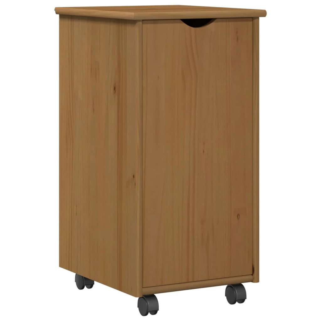 Set di Scrivania e Armadietto 2 pz Marrone Miele 3438780
