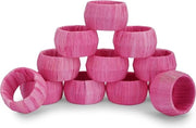 Servetringhe di rattan color viola artigianali per uso quotidiano decorazione da tavola regali 15 pollici - 12 (12 viola)