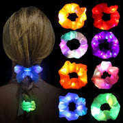 Accessori per capelli LED - fascette luminose - ideali per feste - accessori per capelli colorati - per ogni occasione - 8 pezzi
