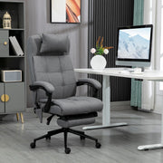 SEDIA UFFICIO Ergonomica con massaggio, 66x76x112-120 cm, Grigio, Acciaio