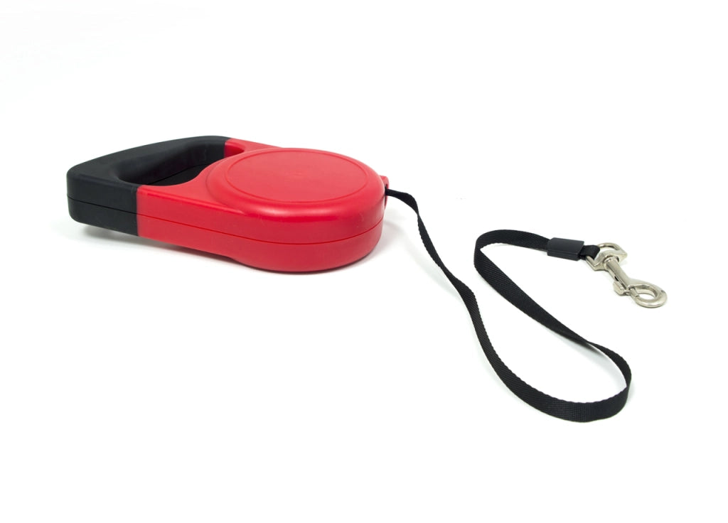 Guinzaglio Estendibile Per Animali Domestici Modello Simple - 8mt - Rosso